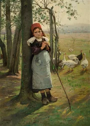 Gänsemagd